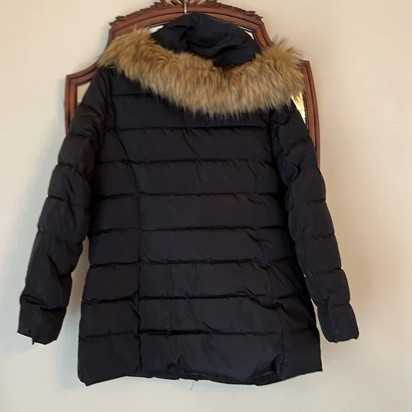 INC Faux-Fur Trim Hooded Puffer Coat, Created for Macy's size XL in EUC - Picture 3 of 9